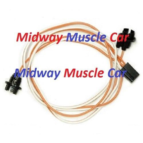 Under dash courtesy light wiring harness 69 chevy camaro