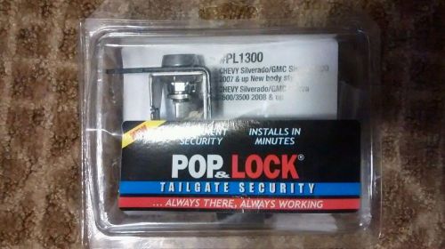 Pop &amp; lock pl1300 manual tailgate lock silverado/sierra