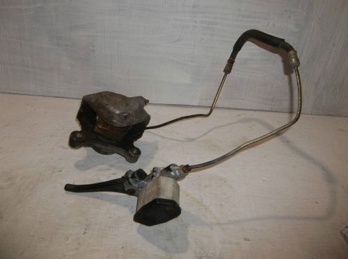 2002 arctic cat zl 600 ss efi zl600 brake caliper assembly 02 500 zr x4053