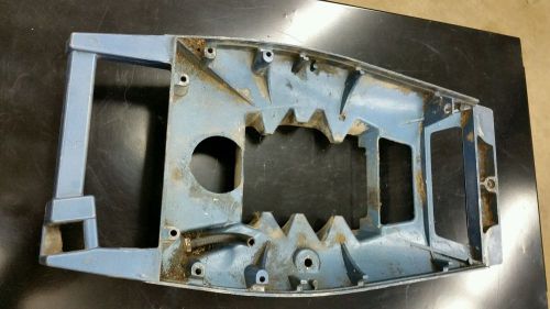 Eska 5 hp outboard motor cover and tiller mount, lower engine cover bracket