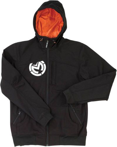 New moose racing ratel casual adult waterproof coat, black, 2xl/xxl