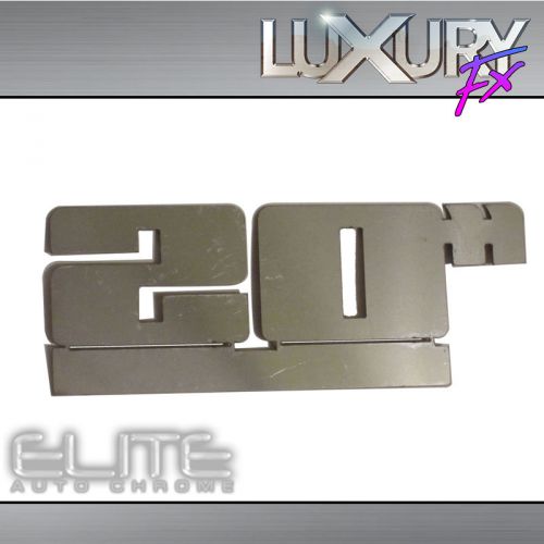 Stainless steel 20" emblem - luxfx1741
