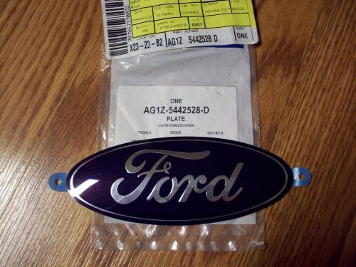 Ford taurus trunk blue ovel emblem 2010 2011 2012 2013 2014 2015