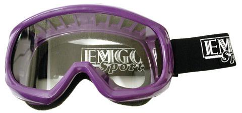 Emigo sports goggles - kids / purple atv bmx  76-49580