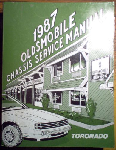 1987 oldsmobile toronado fwd service shop repair manual