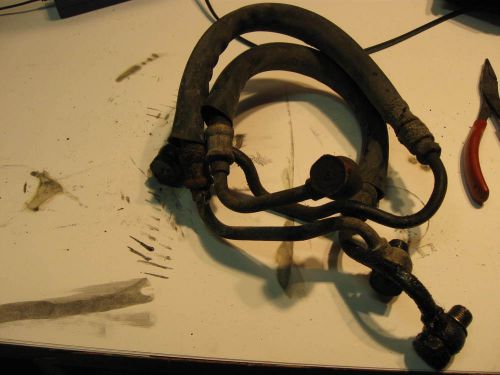 Stealth, 3000gt vr4 r/t turbo  oil cooler lines w/banjo bolts