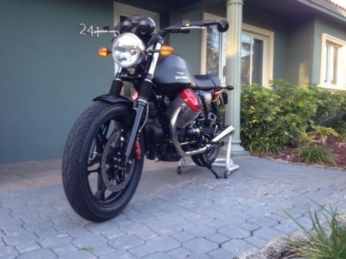 Moto guzzi exhaust muffler set see video v7 racer stone bmw r 90100 75cafe racer