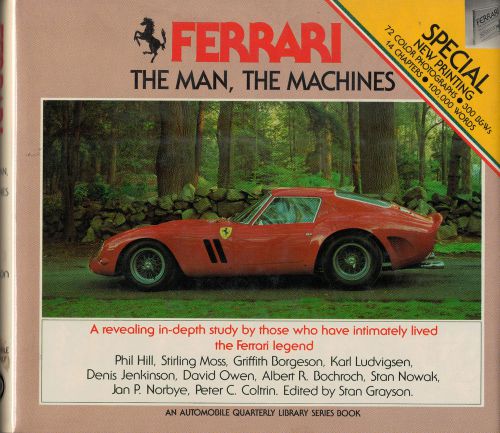 Ferrari the man the machines book automobile quarterly grayson first edition