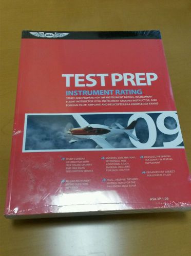 Asa test prep 2009  instrument rating book asa-tp-i-09