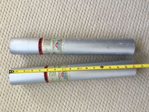 Springfield marine in-deck chair poles  01 hurricane sun deck 16" x 2 3/8" dia.