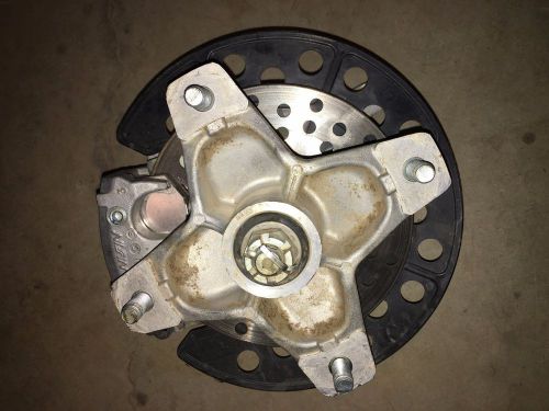 Yamaha yfz450r  yfz 450r 450 r yfz450 left wheel spindle hub rotor caliper brake