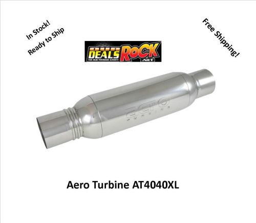 Aero turbine performance exhaust 4&#034; muffler 4040xl