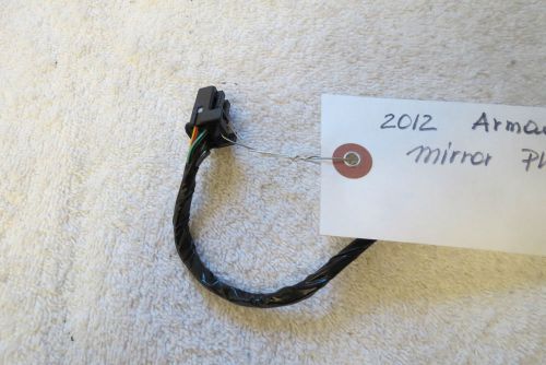 10 11 12 nissan armada rear view mirror plug oem 394m