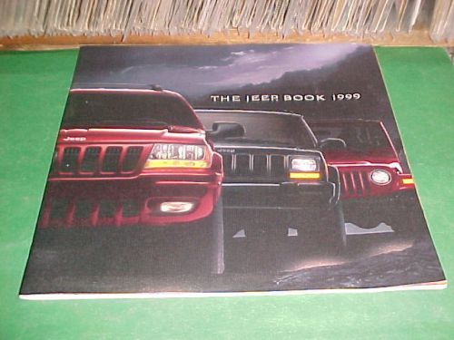1999 the jeep book new car dealer brochure