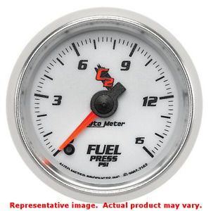 Auto meter 7162 c2 series bright anodized 2-1/16&#034; (52.4mm) range: 0-15 psi fits
