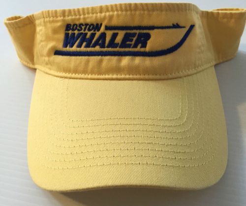Boston whaler yellow  sunvisor free shippng
