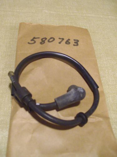 New oem omc johnson evinrude 580763 pair (2) spark plug wire vintage outboard hl