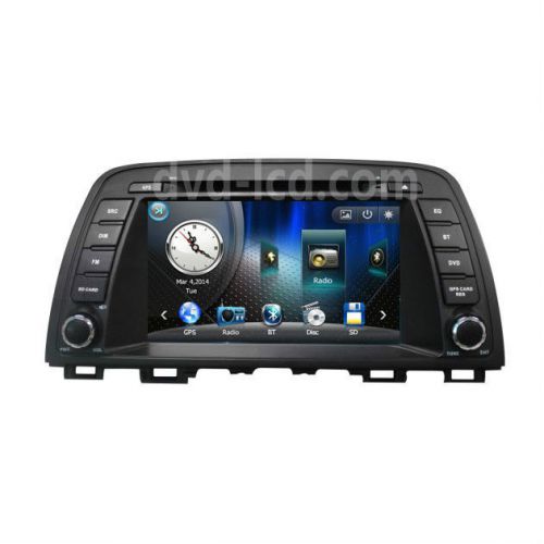2013-2014 mazda 6 car dvd player gps navigation radio stereo headunit ipod 8&#034;lcd