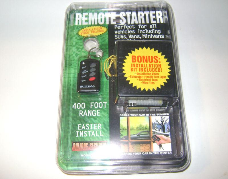 Bulldog security rs102 remote car vehicle starter new nib