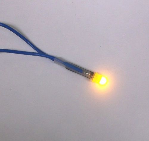 Bbt brand 12 v waterproof yellow led replacement for indicator lights.