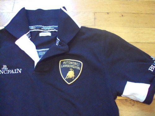 Lamborghini automibili size m polo 1b 1735 blancpain squadra corse official car