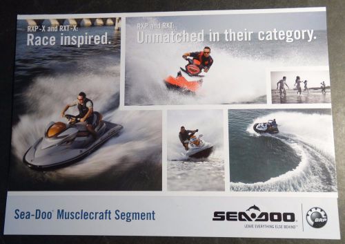 2008 sea doo watercraft sales brochure 8 1/2" x 6"   (263)