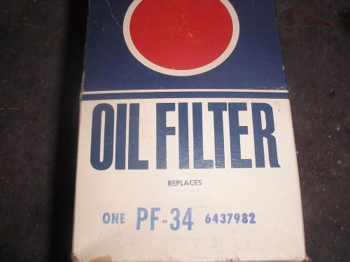 Vintagel gm pf-34 oil filter  ford austin datson opel old stock
