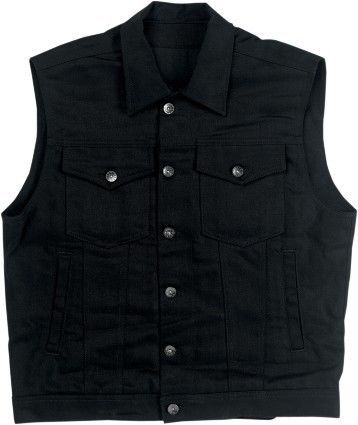 Biltwell inc. prime cut vest with collar black