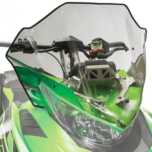 Arctic cat mid windshield clear tinted with green 2012-2017 zr f xf m - 7639-369