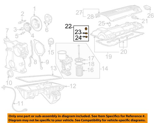 Bmw oem 2002 z3 3.2l-l6 engine-valve cover nut 11121401517