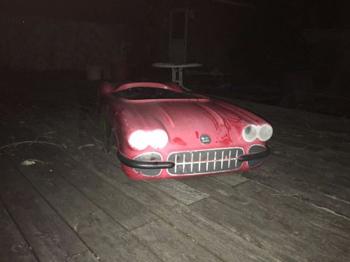 Vintage manco 1959 corvette go kart body 25th sonic drive in celebration