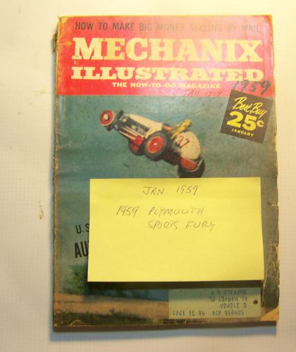 1959 plymouth sport fury tom mccahill mechanix illustrated.