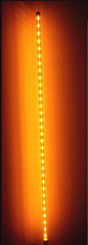 Suzuki honda kawasaki yamaha polaris 4' led atv whip flag glamis orange flag new