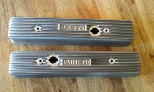 1953-66 buick nailhead 322 364 401 425 satin finned valve covers  eelco