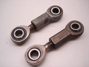 2 nascar adjustable front sway bar adjusters rod ends 1/2" aurora schroeder