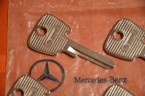 Genuine mercedes neiman m ignition key blank 00046203329652 vintage - rare