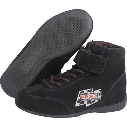 G-force 0235090bk size 9 mid-top racing shoes black