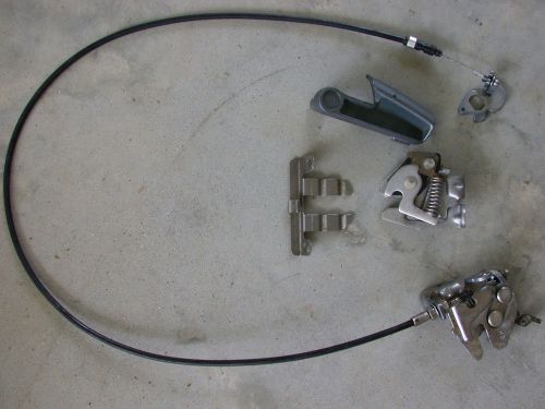 Yamaha outboard cowl hood cable release system 6r3-42850-00-00