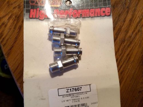 Northern radiator z17607 rad. overflow fittings aluminum pack of 4