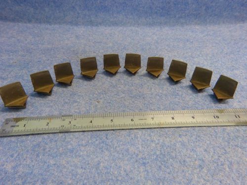 Lot of 10 aviation turbine engine blades 6a4207c01/2 only for collectors