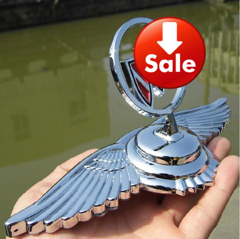 For buick wing 3d car front bonnet metal hood badge emblems stickers sliver