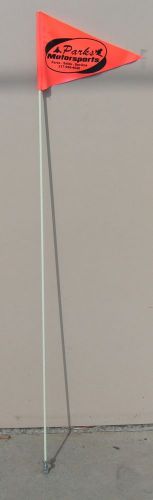 Wildcat razr teryx rhino big red mule  6' atv whip flag glamis orange flag