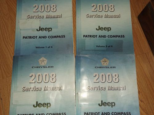 2008 jeep patriot service manuels