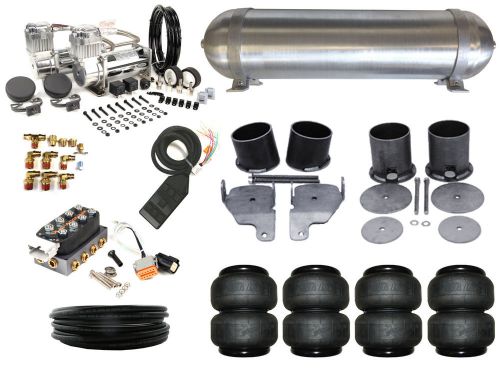 Air suspension kit - 1965-1970 chevy impala fbss 3/8&#034; complete system custom