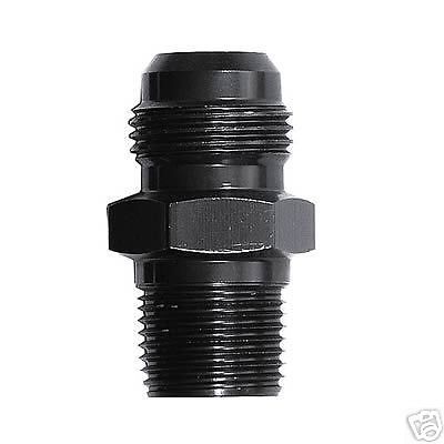 Lot of 2 mr. gasket  a388 fittings , straight, 3/8 in. npt male to -8 an