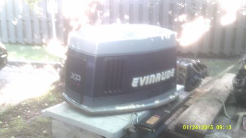 Evenrude outboard motor cover 235 hp