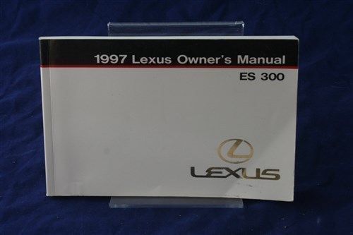 97 1997 lexus es300 owners manual - es 300