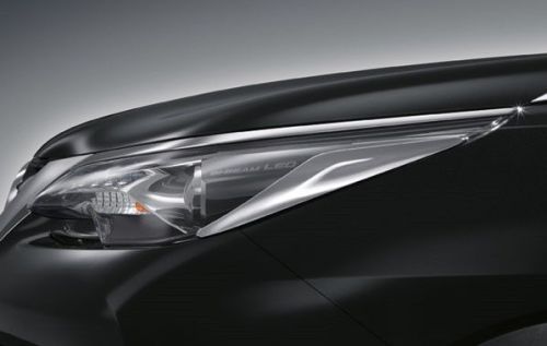 Genuine toyota new fortuner 2015-2016 accessory decorative chrome trim headlight