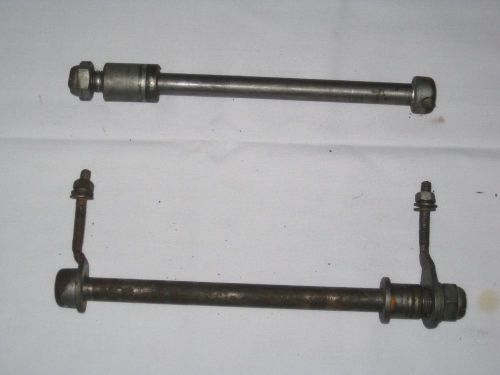 Honda qa 50 front and rear axels