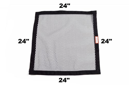 Racerdirect.net square mesh safety window net black 24&#034; x 24&#034; all purpose
